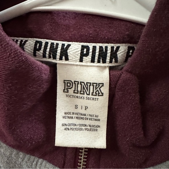 Victoria Secret Pink quarter zip sweater. - Picture 3 of 3